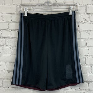 Adidas Youth Unisex MiTastigo 17 Custom Black Gray Maroon Soccer Shorts NWT