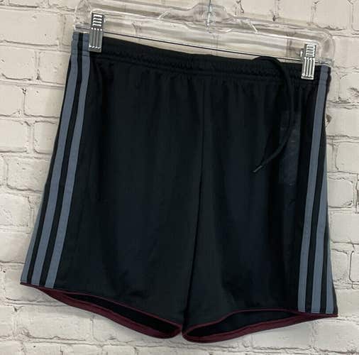 Adidas Youth Unisex MiTastigo 17 Custom M Black Gray Maroon Soccer Shorts NWT