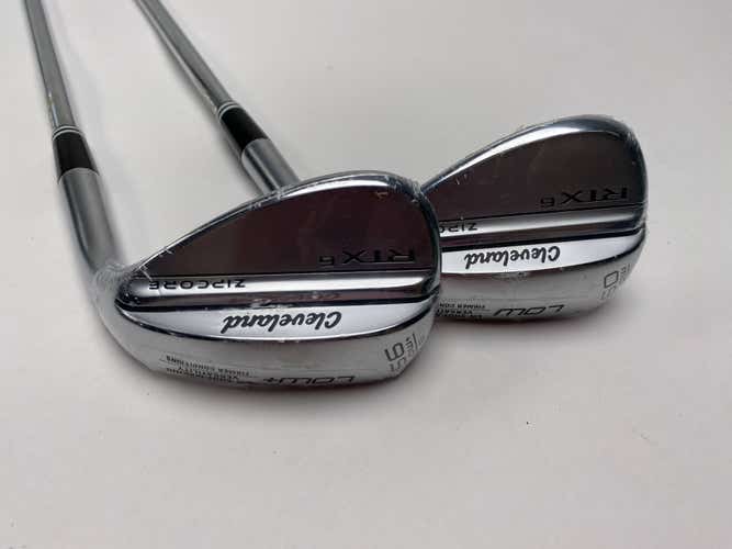 Cleveland RTX 6 ZipCore Wedge Set 56* 8 | 60* 6 Spinner Tour Issue Wedge RH