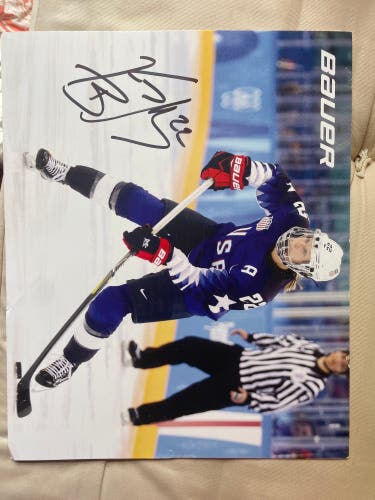 Signed Hockey Photo