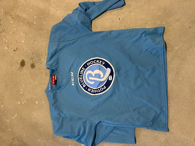 Blue Used Adult Unisex CCM Jersey