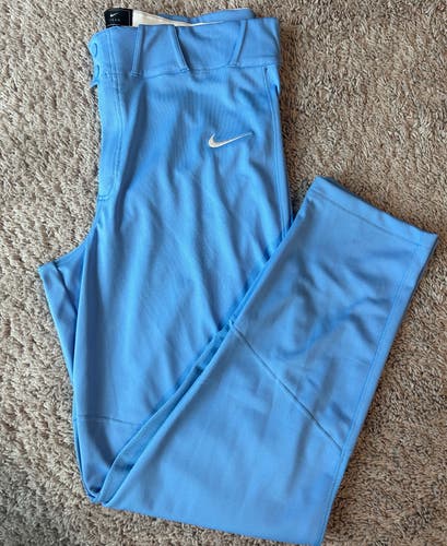 Blue New Large Adult Nike Game Pants