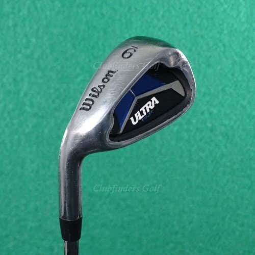 LH Wilson Ultra BLK Single 9 Iron Stepped Steel Uniflex