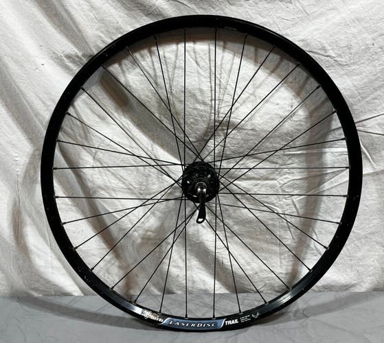 WTB Laser Disc Trail 32-Spoke Black Aluminum 26" Tubeless Mtn Bike Front Wheel