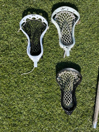Used FOGO Strung Heads- Only White Nike CEO 3 Left