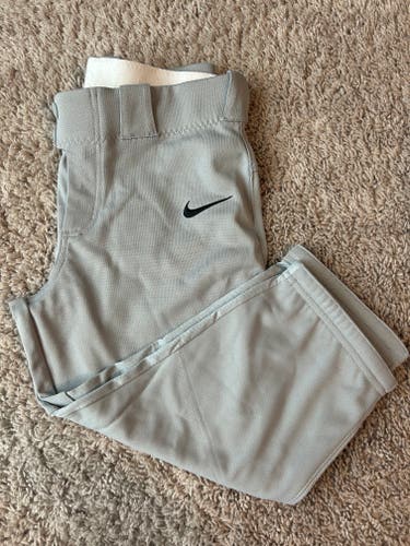 Gray New Medium Youth Kid's Nike Game Pants