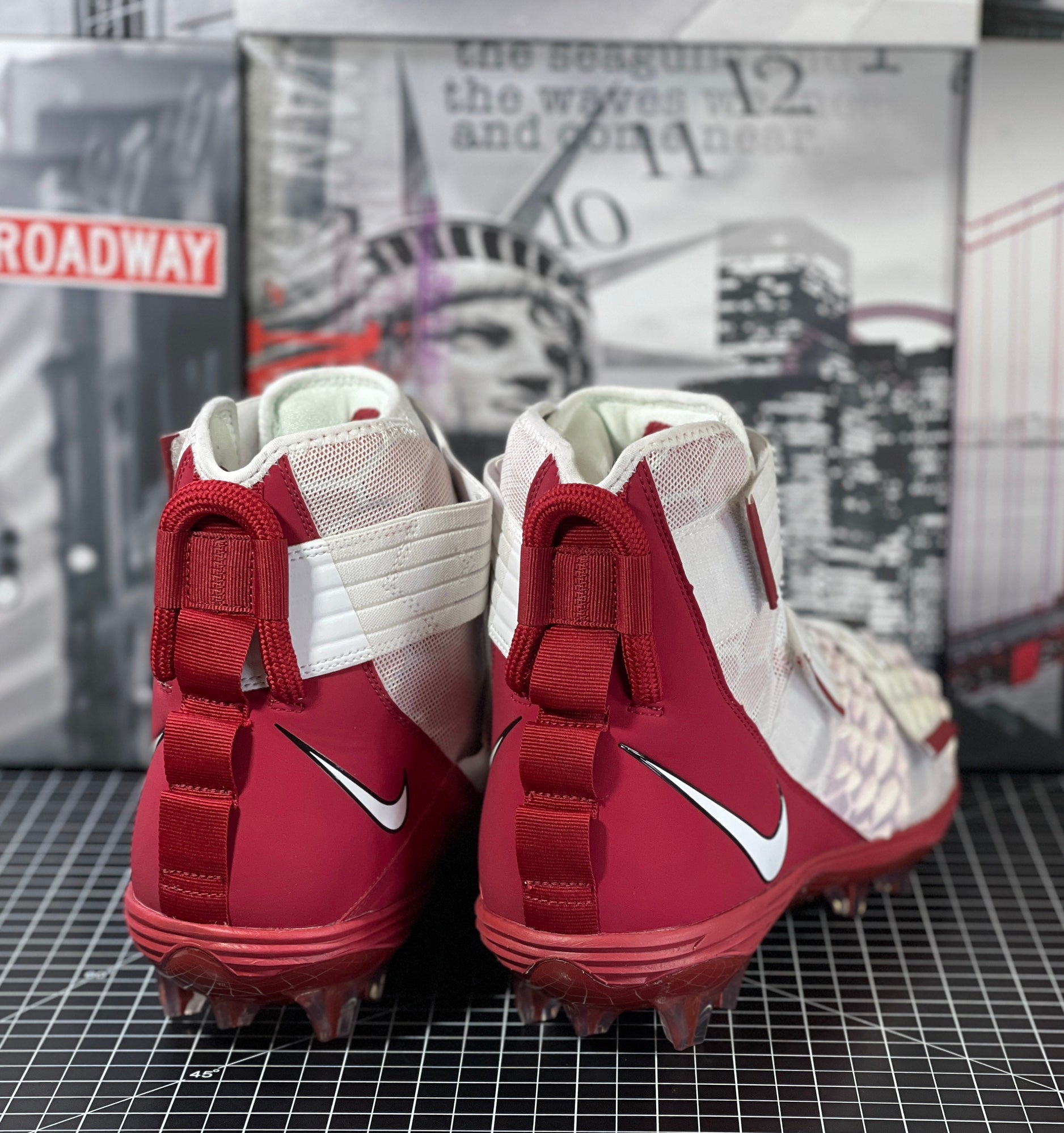 Nike Force Savage Elite 2 White Red Men display picture 1