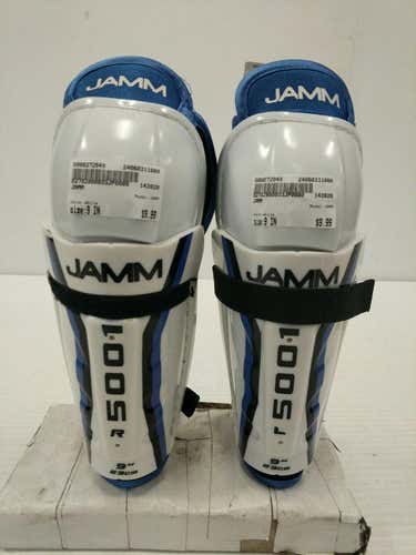 Used Jamm 9" Hockey Shin Guards
