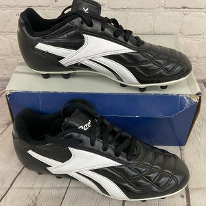 Reebok 19-115111 Campio II TPU Men's Soccer Cleats Black White US Size 6.5