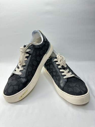 #1961 Coach Men’s black signature sneakers (C5981) Size9D