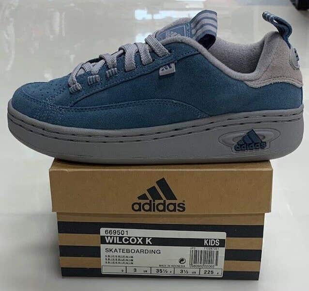 New in box vintage Adidas Wilcox K Skateboarding Shoes US size 3.5 youth  kids | SidelineSwap | Buy and Sell on SidelineSwap