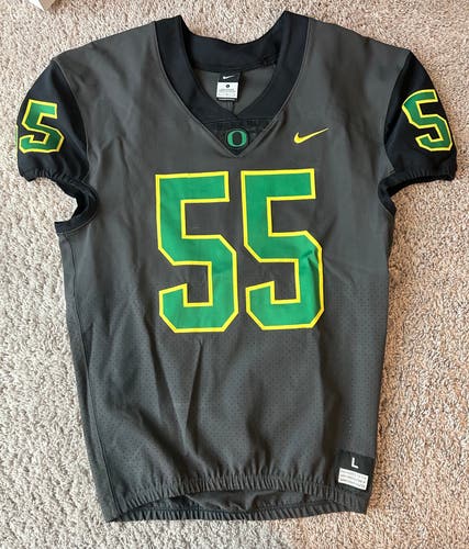 Oregon Branded Gray New Large Men's Nike Jersey