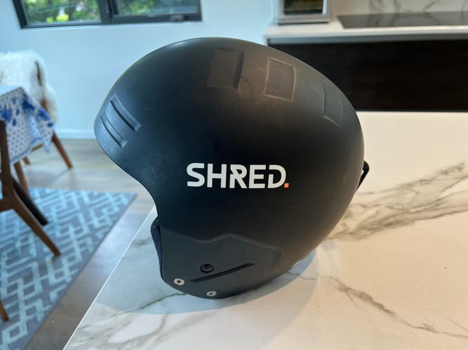 Used Medium/Large Shred Helmet FIS Legal