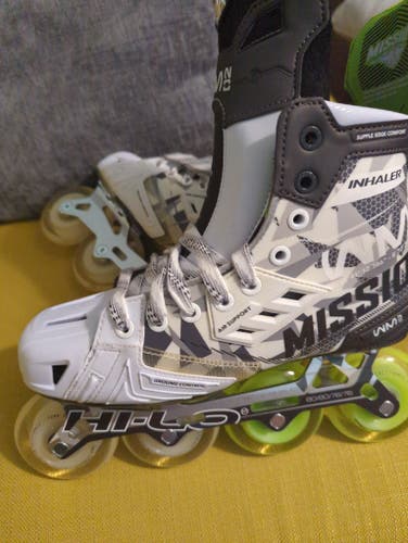 New Mission Inhaler WM02 Inline Skates Wide Width Size 8