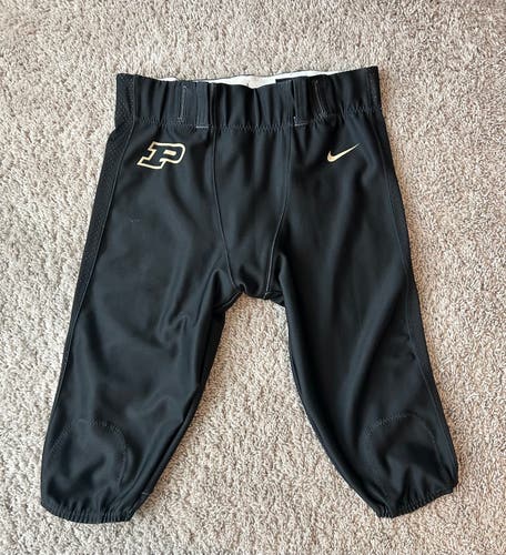 Purdue Branded New Large Adult Men's Nike Game Pants