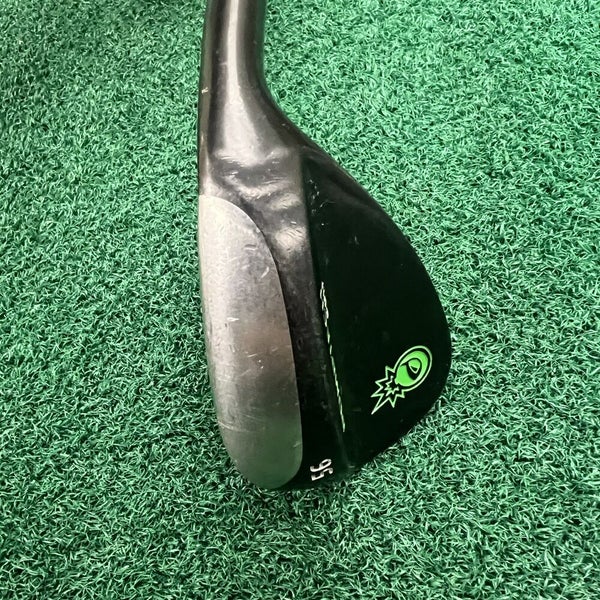 Bombtech Grenade BLACK Sand Wedge 56° Steel Shaft Wedge Flex MRH
