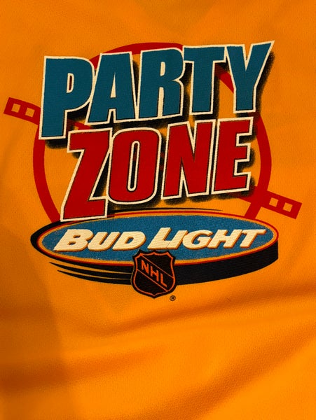 CCM Airknit Pittsburgh Penguins Party Zone by Bud Light Vintage Hockey Jersey XL