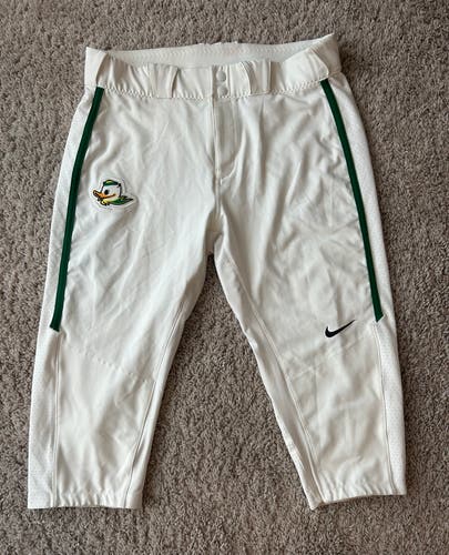 Oregon Branded White New Medium Adult Men's Nike Game Pants