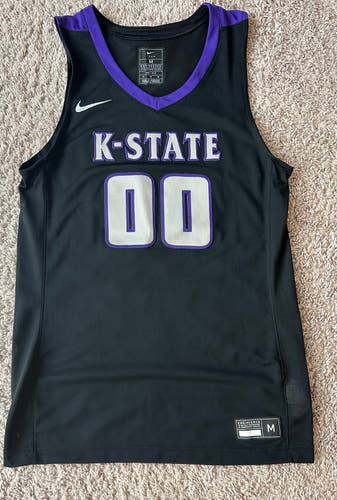 Kansas State Branded Black New Medium Men's Nike Jersey