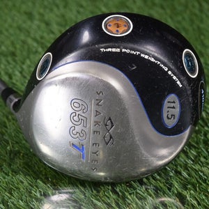 SNAKE EYES 653T 11.5 DRIVER UST SERIES 600 REGULAR FLEX SHAFT ~ L@@K!!