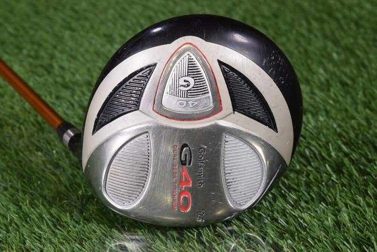 GOLF SMITH G40 10.5 DRIVER ALDILA NVS 65 R REGULAR FLEX SHAFT ~ L@@K!!