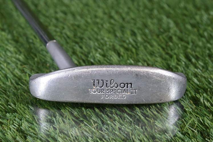 WILSON TOUR SPECIAL III FORGED BLADE PUTTER 35.5” PRO ONLY GRIP