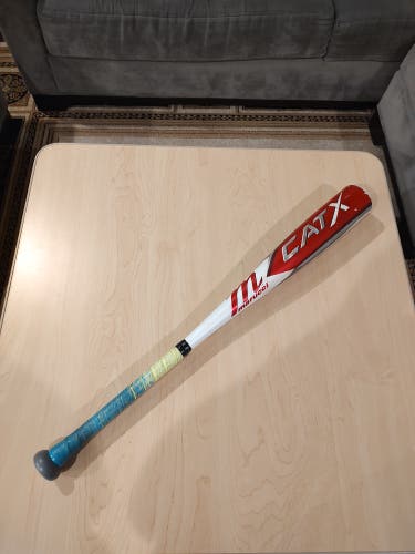 Used 2023 Marucci CAT X USSSA Certified Bat (-10) Alloy 19 oz 29"