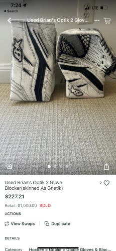 Brian's glove blocker