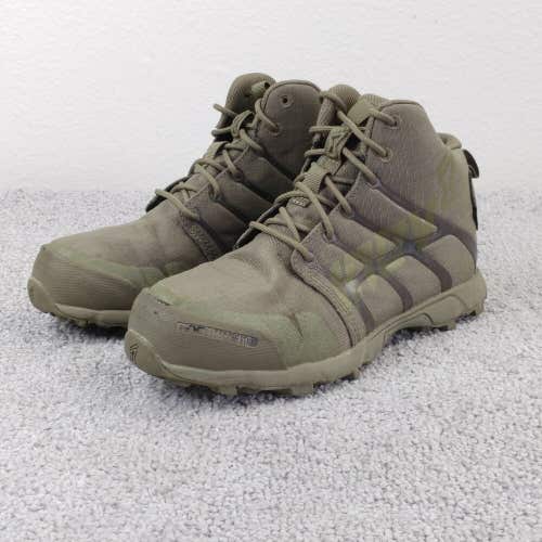 Inov8 Roclite GTX Hiking Boots Womens 7 Mid Top Lace Up Trail Shoes Green Khaki