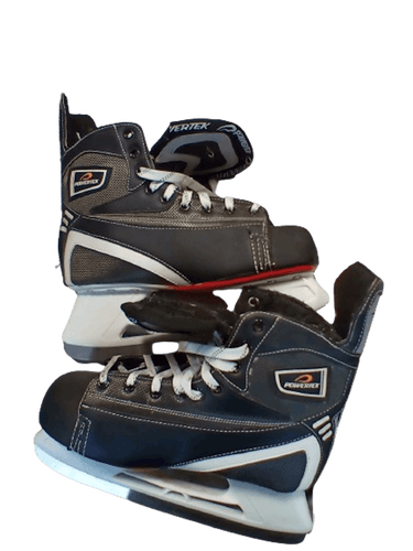 Used Powertek Senior 10 Ice Hockey Skates