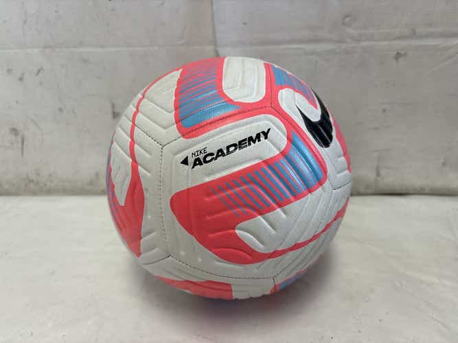 Used Nike Academy Aerow Sculpt Size 5 Soccer Ball Dn3599-104 - Excellent