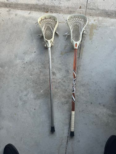 2 vintage warrior complete sticks. Revolution and Finalizer. Pair.