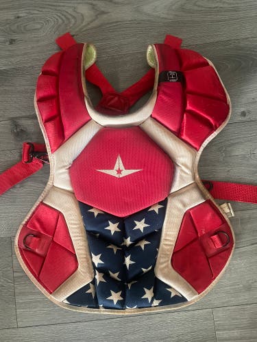 Used  All Star System 7 Catcher's Chest Protector
