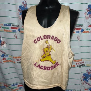Denver Lacrosse Club Grateful Dead Bear Reversible Pinnie #19 Adult XL