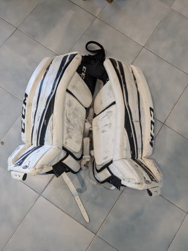 Used 23" CCM Premier R1.5 Goalie Leg Pads
