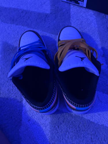White Used Size 5.0 (Women's 6.0) Air Jordan Jordan 1 Low Shoes