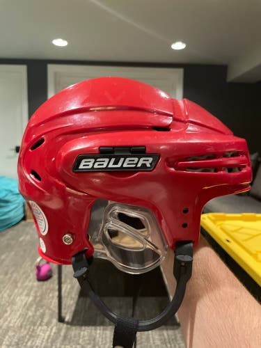 Red Bauer 5100 Helmet