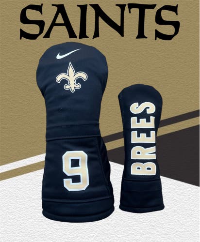 New Orleans Saints Driver & Hybrid Head Cover