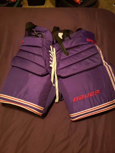 Used Senior XL Bauer Pro Hockey Goalie Pants