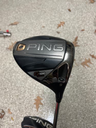 Men's Used Ping Right Handed G400 Max Driver Stiff Flex 9 Loft (Cut down 1/2 inch)
