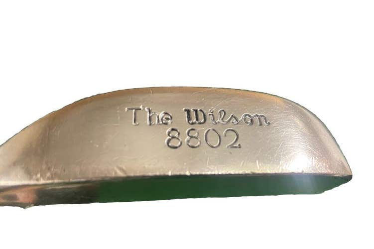 The Wilson 8802 Napa Style Blade Putter 34.5" Steel Shaft Great Grip RH BEAUTY