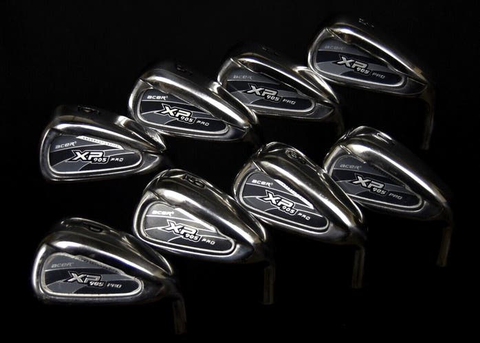 ACER XP 905 PRO GOLF SET 3-9 IRONS, P, LENGTH 37.75", REGULAR FLEX, RH