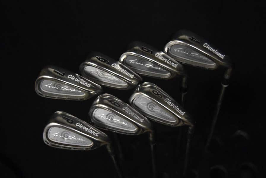 CLEVELAND TOUR ACTION GOLF SET 4-9 IRONS, P, LENGTH 38