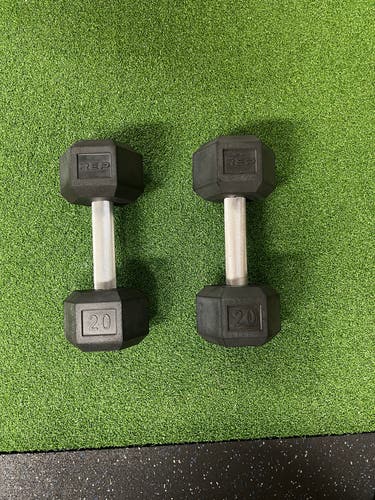 REP Fitness Hex Dumbbell Pair (20lbs)