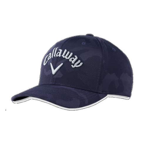 Callaway Camo Snapback (Navy, Adjustable) 2021 Golf NEW