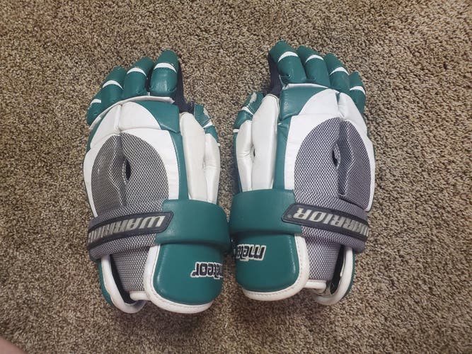 Used Warrior Meteor Lacrosse Gloves 12"