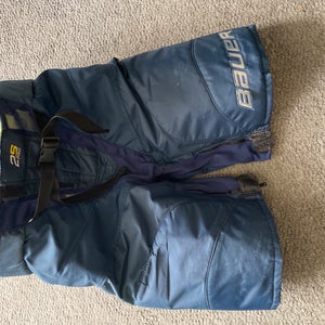 Used Large Bauer Pro Stock Supreme 2s Pro Hockey Pants