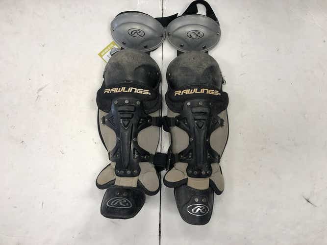 Used Rawlings Youth Catcher's Shin Guards