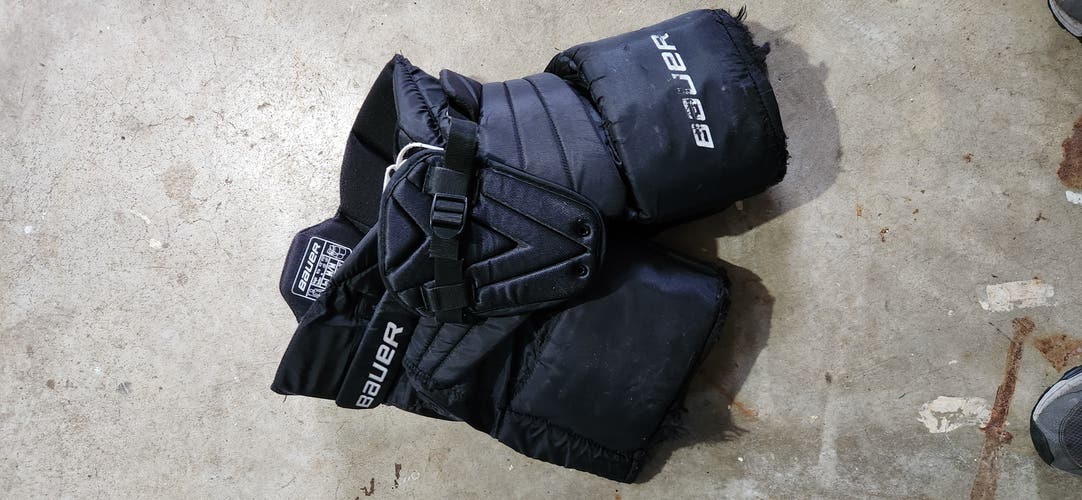 Used Junior Medium Bauer S170 Hockey Goalie Pants
