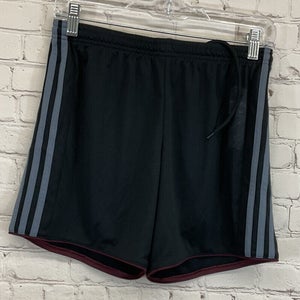 Adidas Womens MiTastigo 17 BR6846 Custom Black Gray Maroon Soccer Shorts NWT